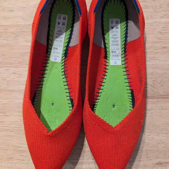 Red Rothy's Point Flats - Picture 3 of 6